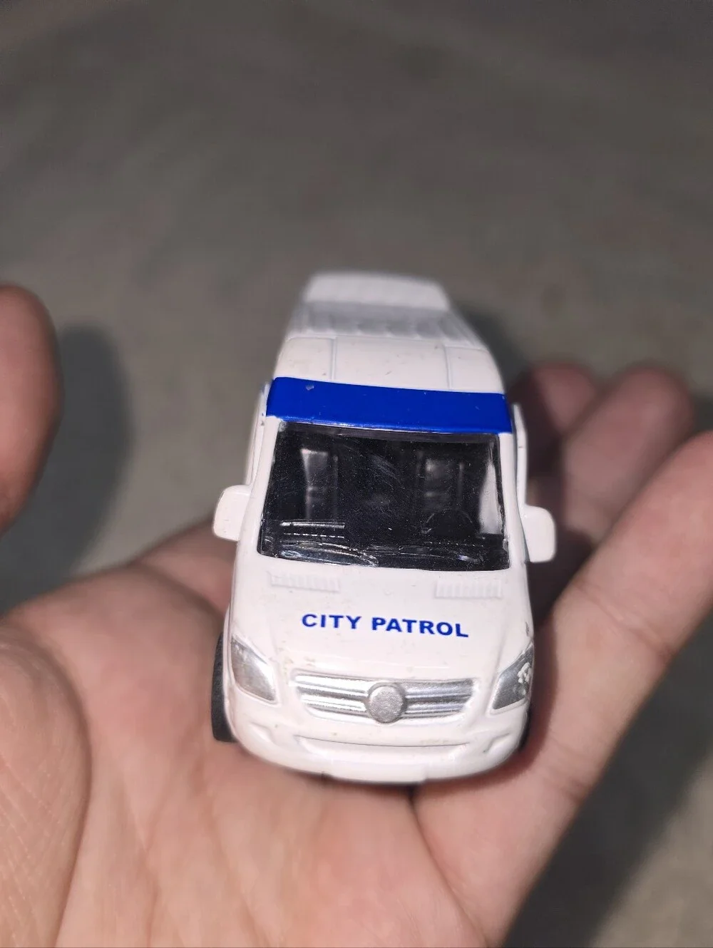 Police City Patrol Diecast Car Miniauto Pull Back Car